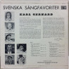 Gerhard Karl: Svenska Sängfavoriter - Begagnat LP