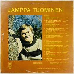 Tuominen Jamppa LP Jos ystävään luottaa voit  kansi VG- levy VG+ Käytetty LP