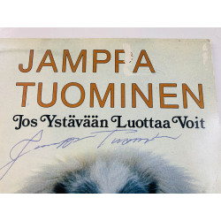 Tuominen Jamppa LP Jos ystävään luottaa voit  kansi VG- levy VG+ Käytetty LP