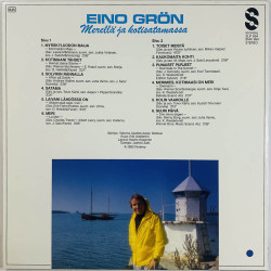 Grön Eino LP Merellä ja kotisatamassa  kansi EX levy EX Käytetty LP