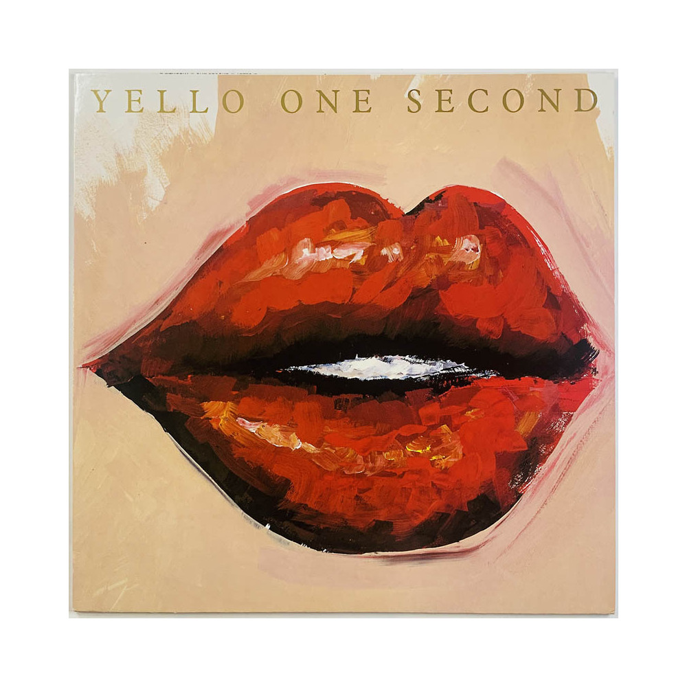 Yello LP One second  kansi EX levy EX Käytetty LP