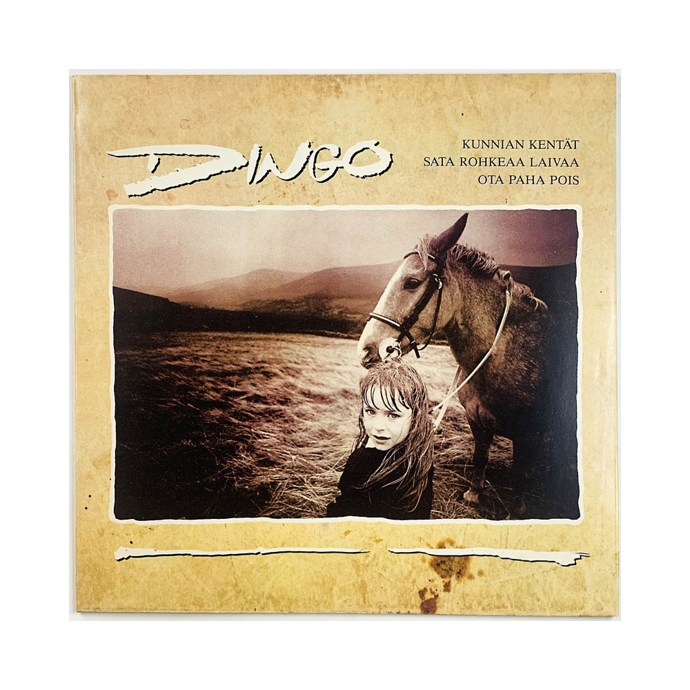 Dingo LP Kunnian kentät 12-inch maxi-single  kansi EX levy VG+ Käytetty LP