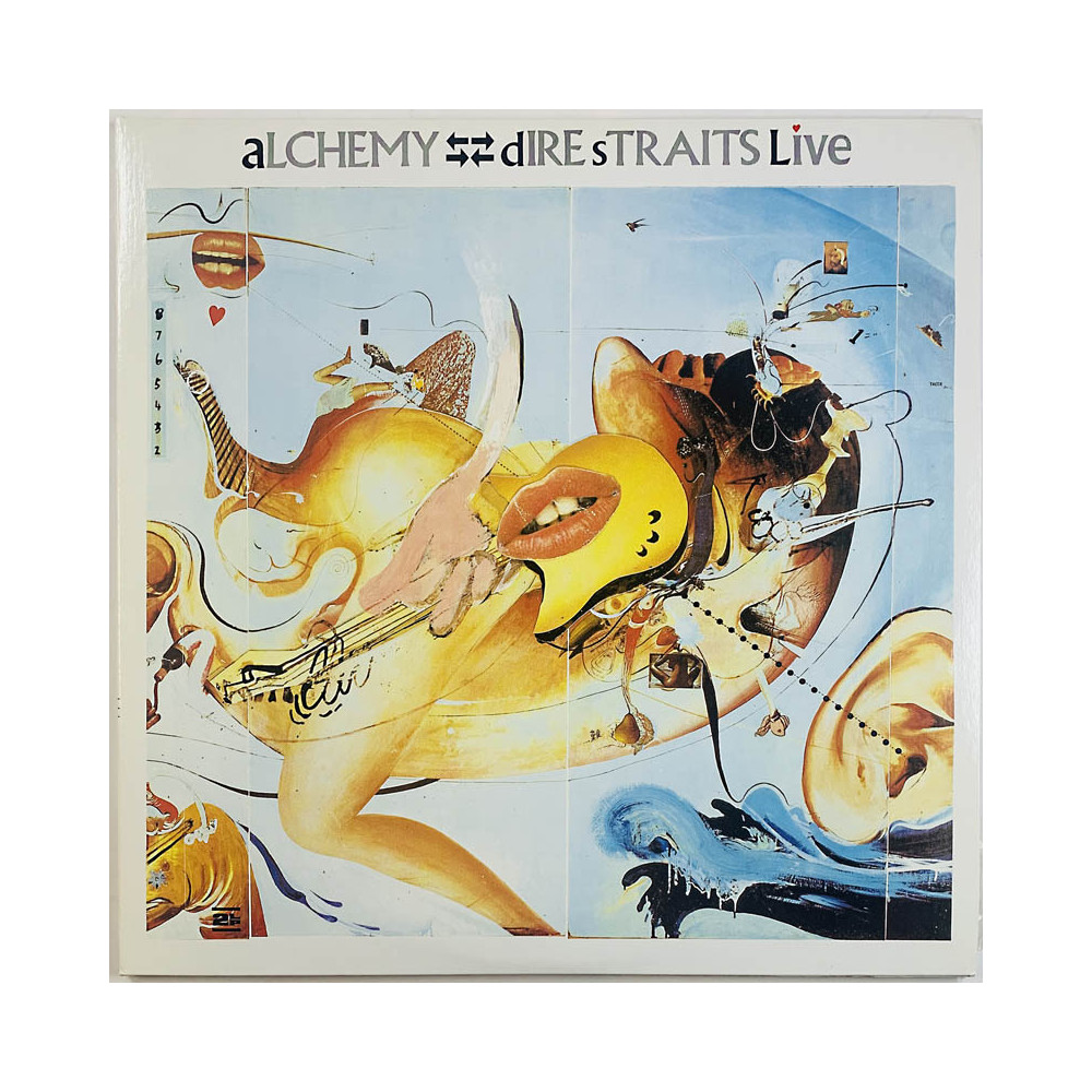 Dire Straits LP Alchemy - Dire Straits Live 2LP  kansi EX levy EX Käytetty LP