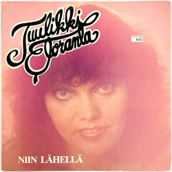Eloranta Tuulikki LP Niin lähellä  kansi EX levy EX Käytetty LP