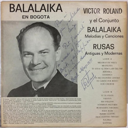 Victor Roland con el Conjunto Balalaika: Balalaika - Begagnat LP