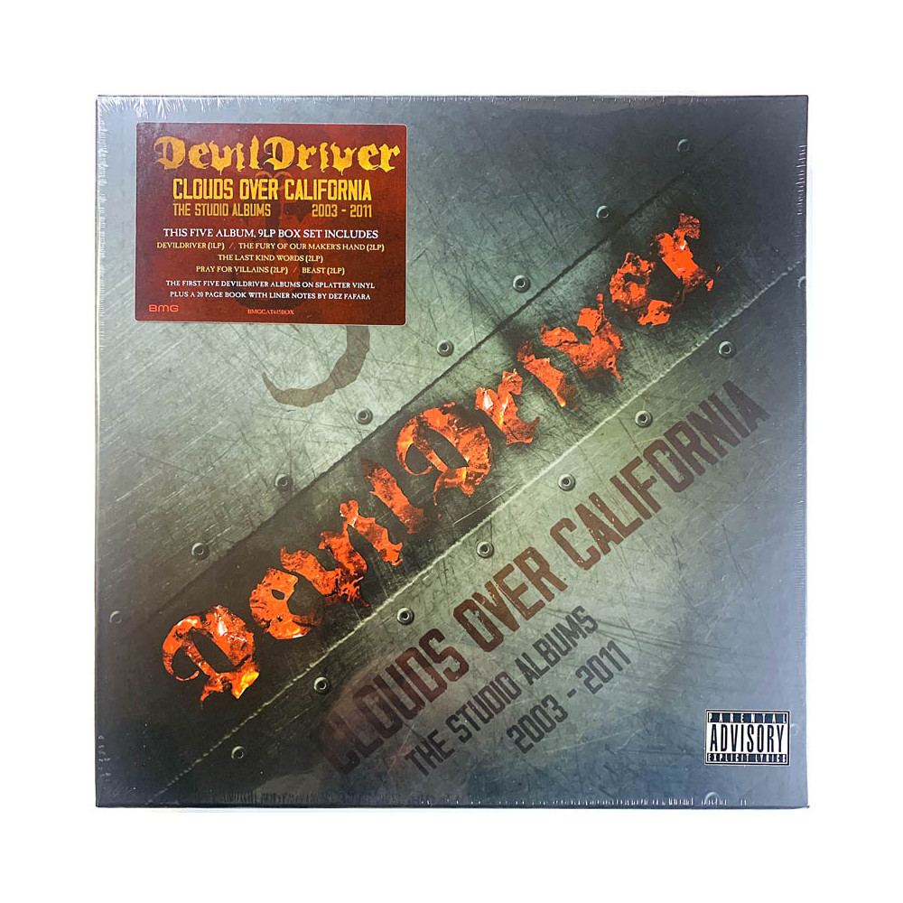 DevilDriver LP Clouds Over California 9LP  uusi LP