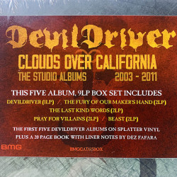 DevilDriver LP Clouds Over California 9LP  uusi LP