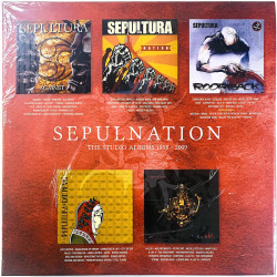Sepultura LP Sepulnation studio albums 1998-2009 8LP  uusi LP