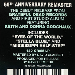 Grateful Dead 1973 R1 721382 Wake Of The Flood, 50th aniversary edition LP