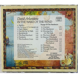 Arkenstone David Käytetty CD In The Wake Of The Wind  kansi EX levy EX Käytetty CD