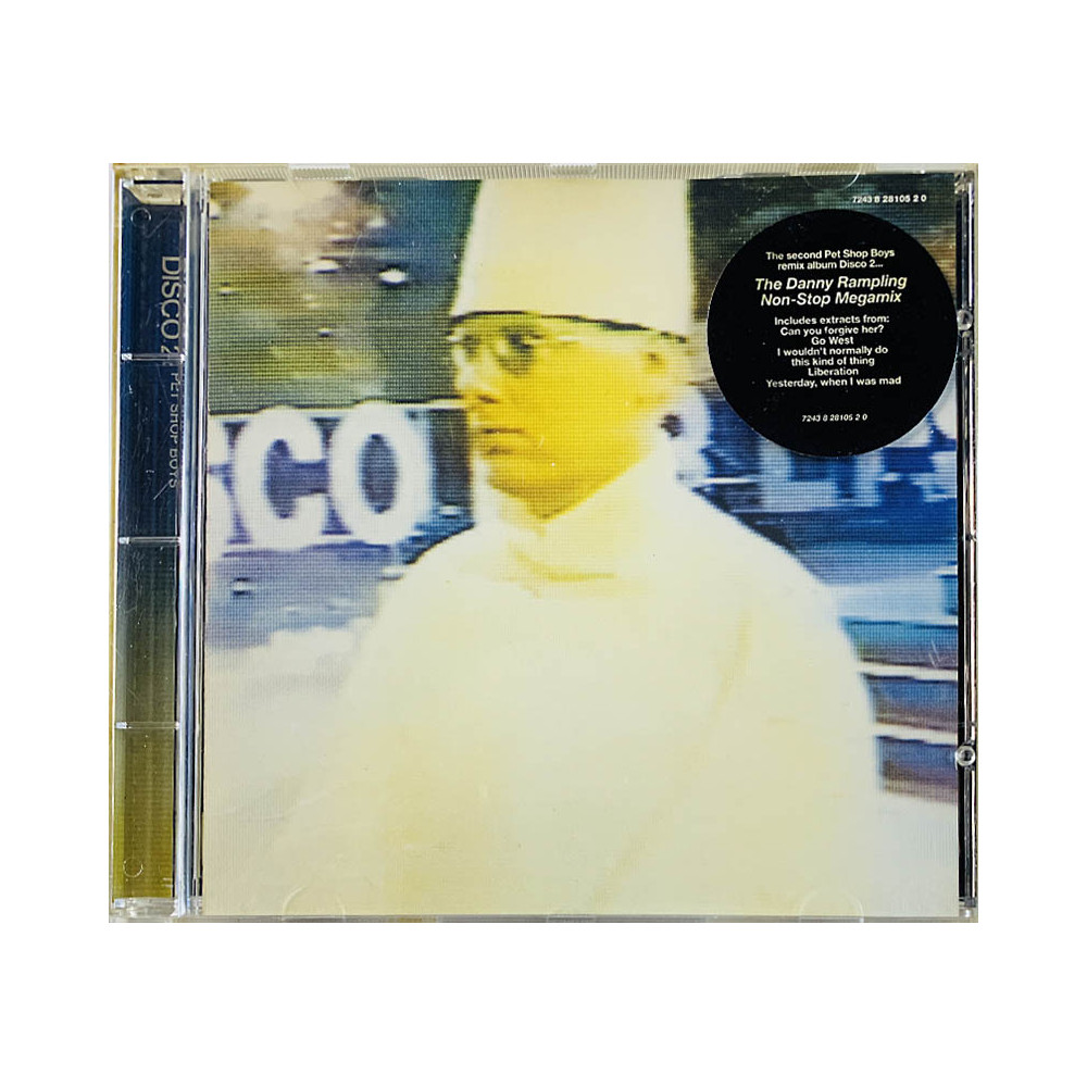 Pet Shop Boys Käytetty CD DISCO 2.  kansi EX levy EX Käytetty CD