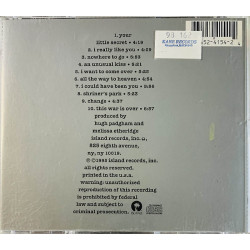 Etheridge Melissa Käytetty CD Your Little Secret  kansi EX levy EX Käytetty CD