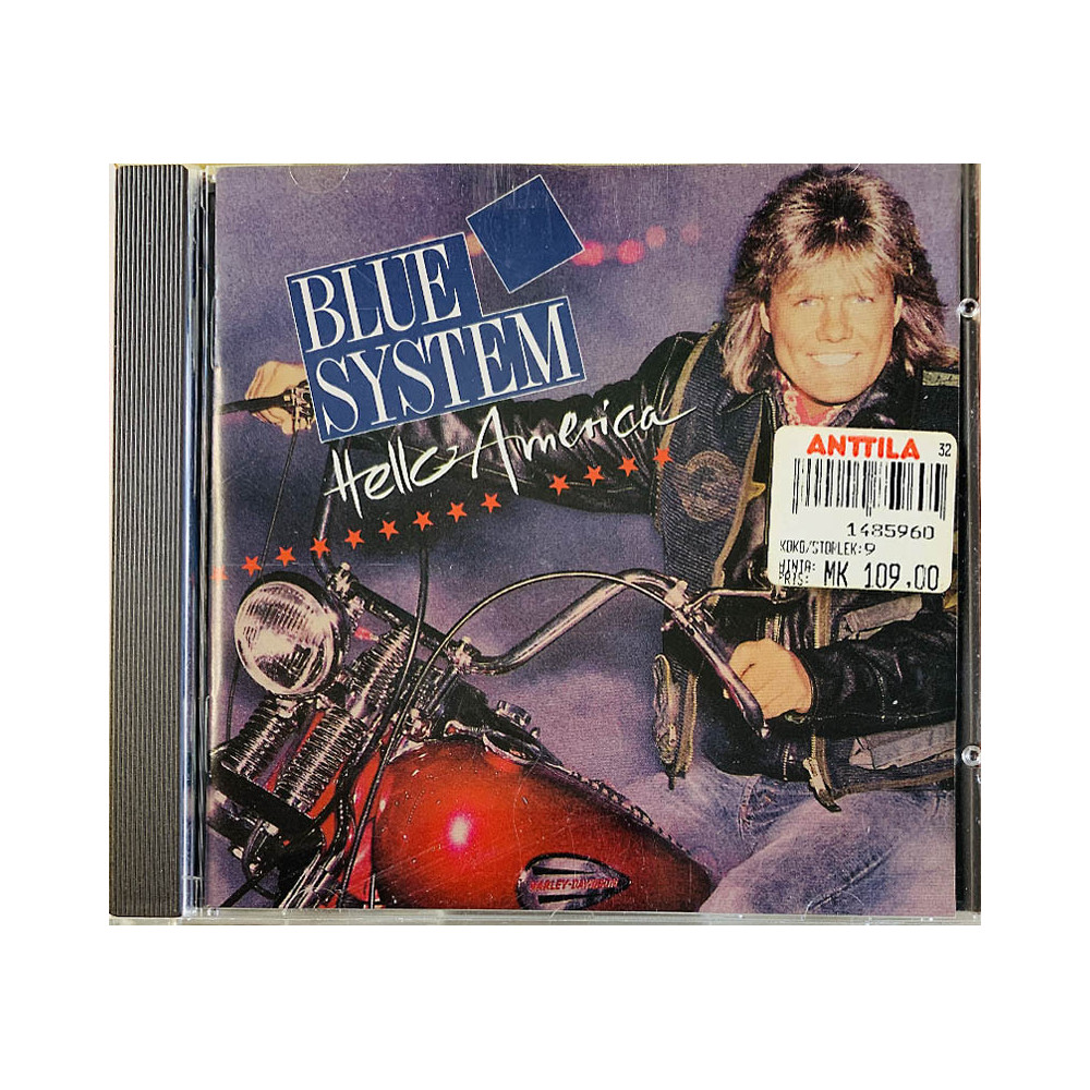 Blue System Käytetty CD HELLO AMERICA  kansi EX levy EX- Käytetty CD