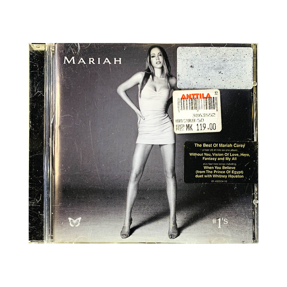 Carey Mariah 1990-1998 492604 2 #1’S -BEST OF CD Begagnat