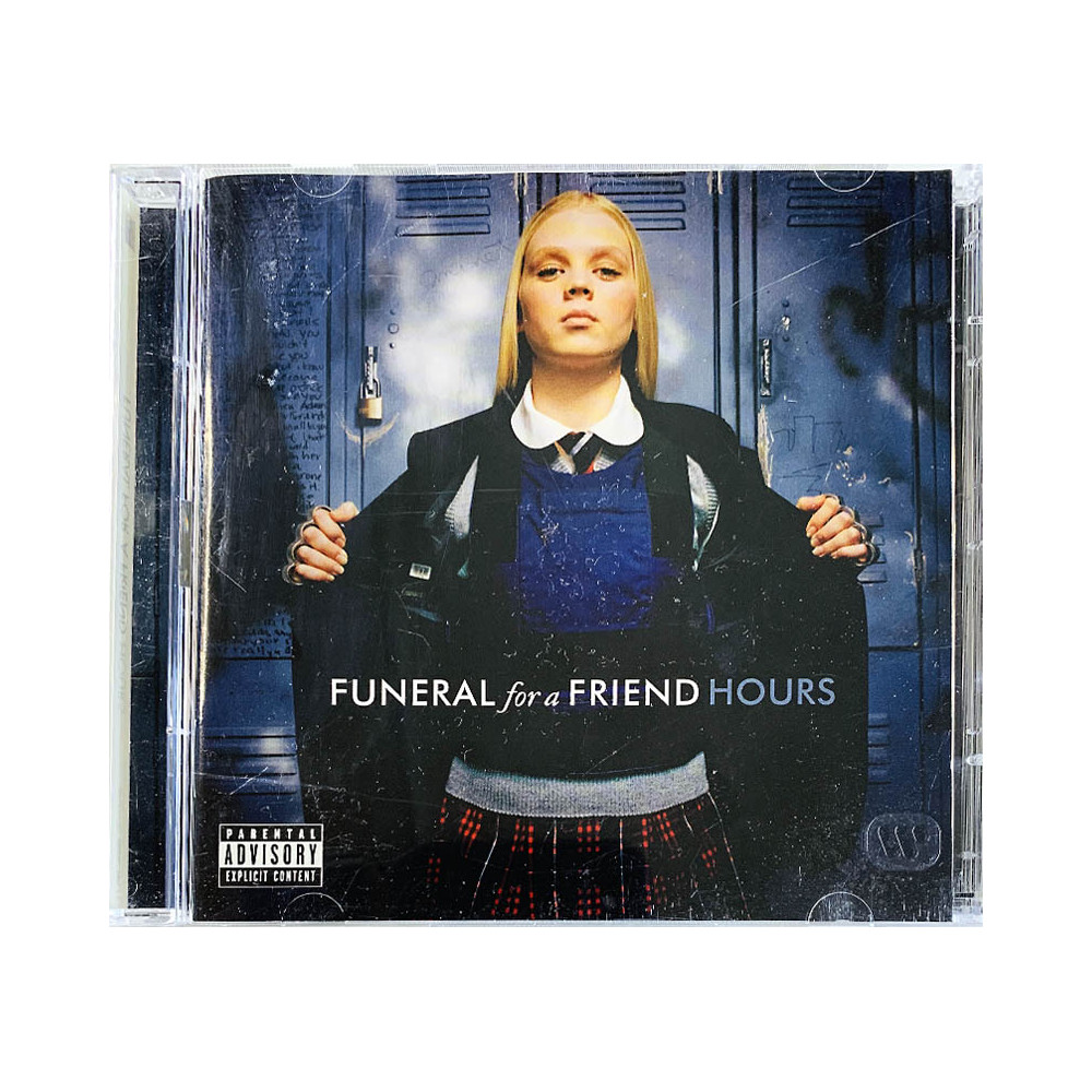 Funeral For A Friend Käytetty CD Hours Cd + DVD  kansi EX levy EX Käytetty CD