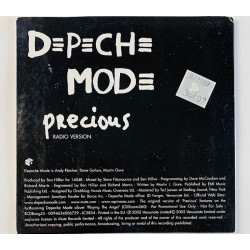 Depeche Mode Käytetty CD Precious CD-single radio version promo  kansi VG+ levy EX Käytetty CD