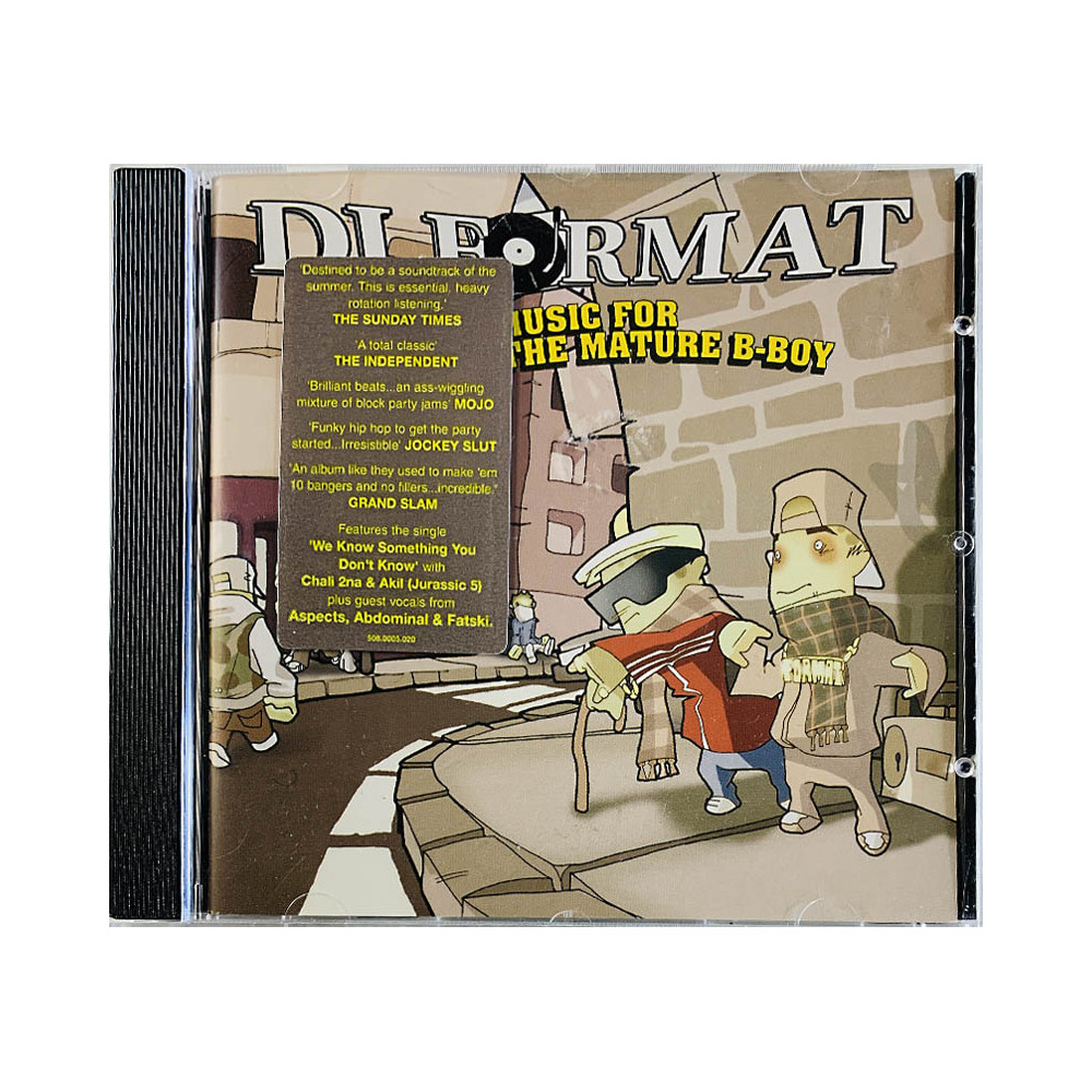 Dj Format Käytetty CD Music For The Mature B-Boy  kansi EX levy EX Käytetty CD