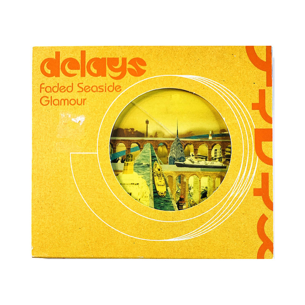 Delays Käytetty CD Faded Seaside Glamour CD + DVD  kansi EX levy EX Käytetty CD