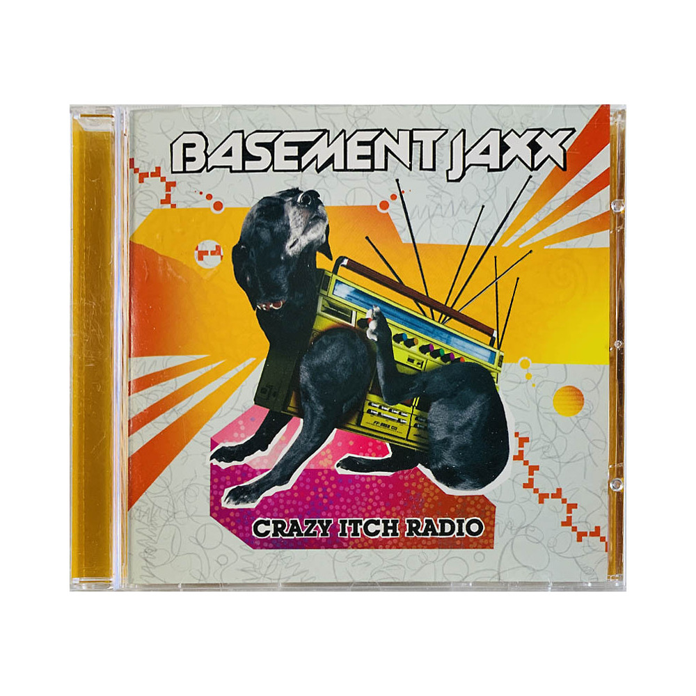 Basement Jaxx Käytetty CD Crazy Bitch Radio  kansi EX levy EX Käytetty CD