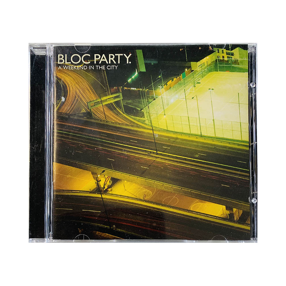 Bloc Party Käytetty CD Weekend In The City  kansi EX levy EX Käytetty CD