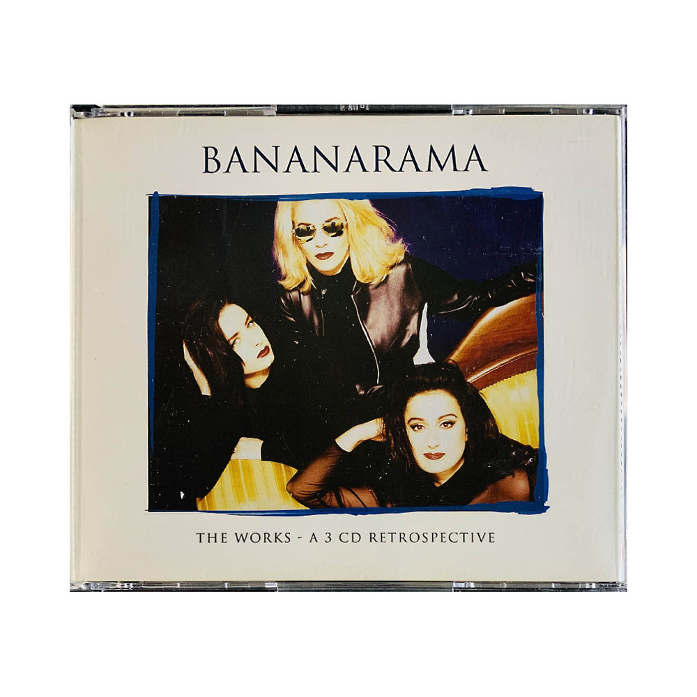 Bananarama Käytetty CD Works - a 3CD retrospective 3CD  kansi EX levy EX Käytetty CD