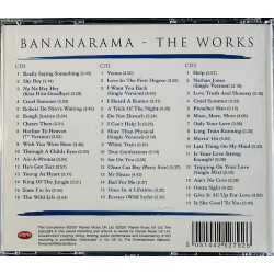 Bananarama Käytetty CD Works - a 3CD retrospective 3CD  kansi EX levy EX Käytetty CD