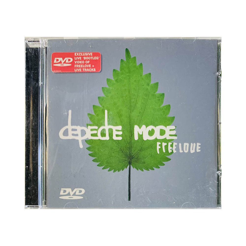 DVD Single - Depeche Mode Käytetty CD Freelove 1 Video +2 Audio  kansi EX- levy EX Käytetty CD