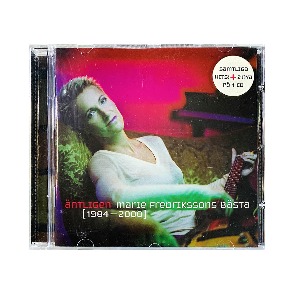 Fredriksson Marie Käytetty CD Äntligen -Bästa 1984-2000  kansi EX levy EX Käytetty CD