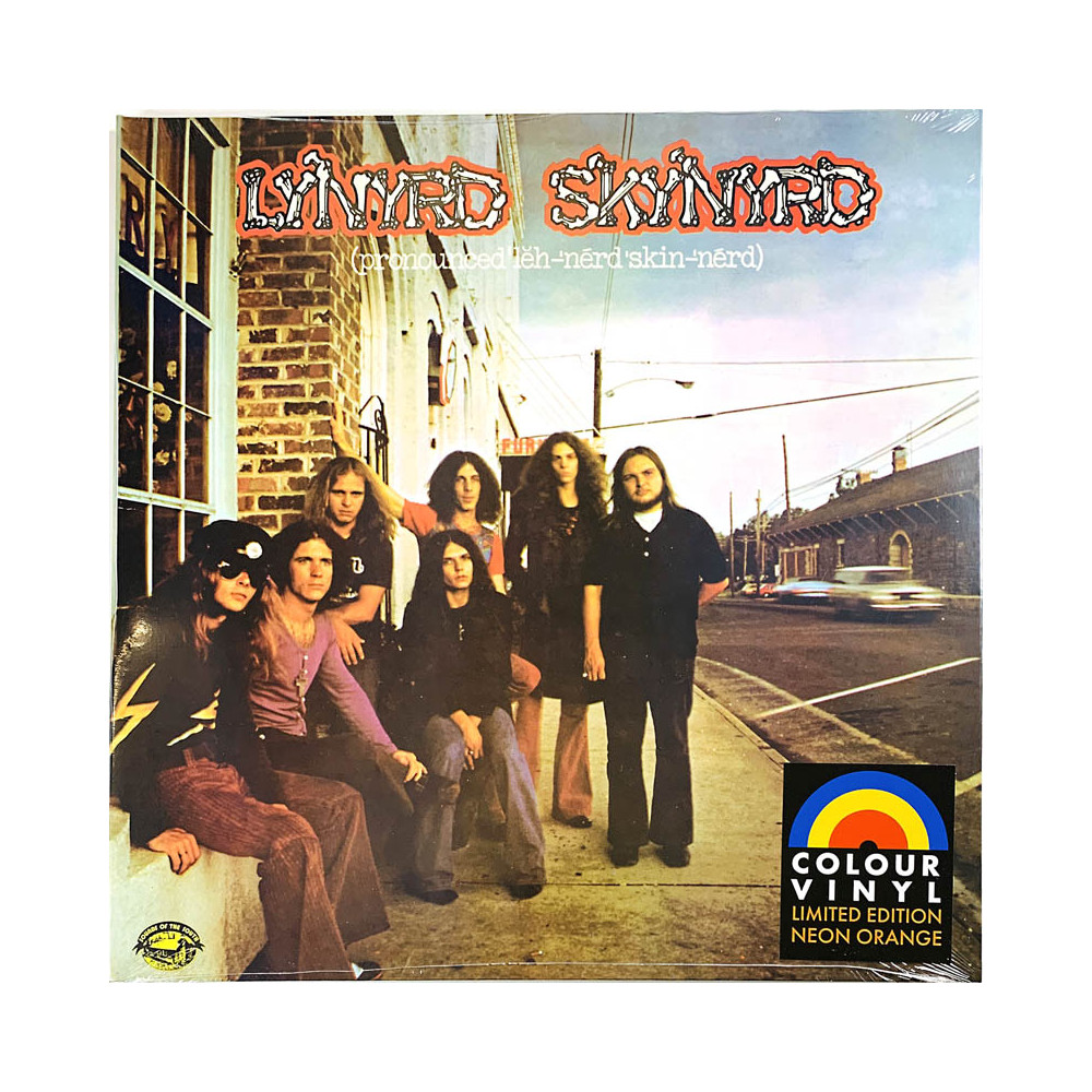 Lynyrd Skynyrd LP Pronounced 'Leh-'nérd 'Skin-'nérd), neon orange vinyl  uusi LP