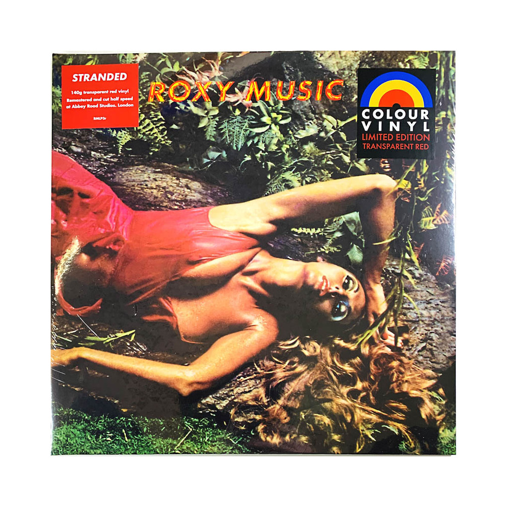 Roxy Music 1973 RMLP3 Stranded, transparent red vinyl  LP