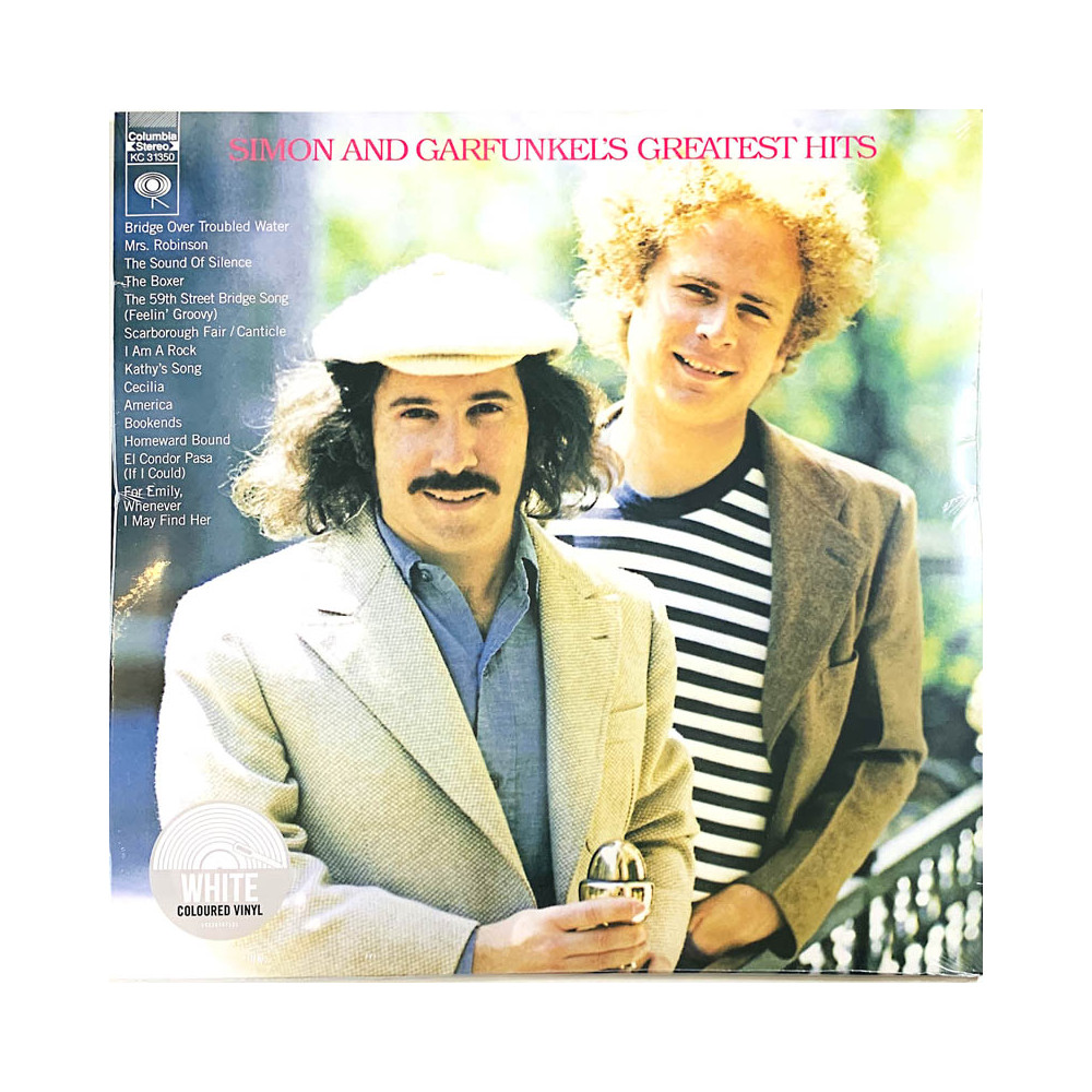 Simon And Garfunkel LP Greatest Hits, white vinyl  uusi LP
