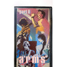 Eric Clapton, Steve Winwood, Jimmy Page ym.: The Arms Concert part II kansipaperi EX VHS-kasetin kunto EX VHS video