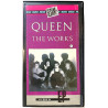 Queen: The Works video EP kansipaperi EX VHS-kasetin kunto EX VHS video