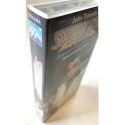 VHS ELOKUVA: Saturday Night Fever kansipaperi EX VHS-kasetin kunto EX- VHS video