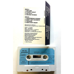 Hurriganes: Hurrygames kansipaperi EX , musiikkikasetin kunto EX kasetti