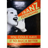Franz Ferdinand, You could have it so much better, Begagnat Poster, år 2005 bredd 100cm  höjd 150 cm Promo poster 100cm x 150cm 