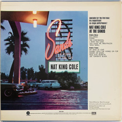 Cole Nat King LP At the sands  kansi VG levy EX Käytetty LP