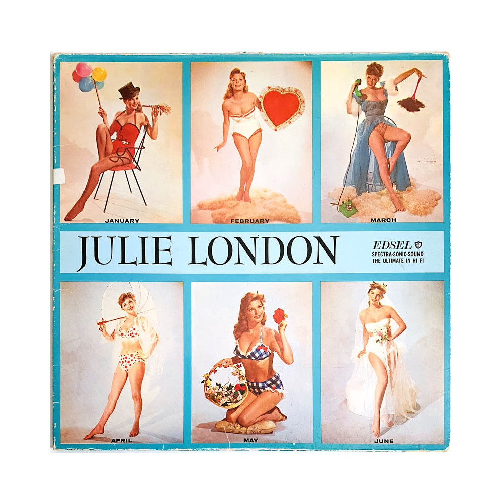 London Julie 1956 XED 109 Calendar girl Begagnat LP