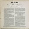 Sibelius Jean LP Tapiola violin concerto in D minor opus 47  kansi VG levy EX Käytetty LP