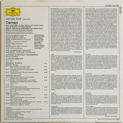 Bizet LP Carmen  kansi VG+ levy EX Käytetty LP