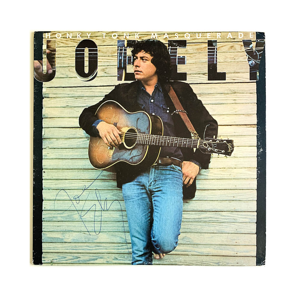 Ely Joe 1978 MCA-2333 Honky tonk masquerade, signed LP Begagnat LP