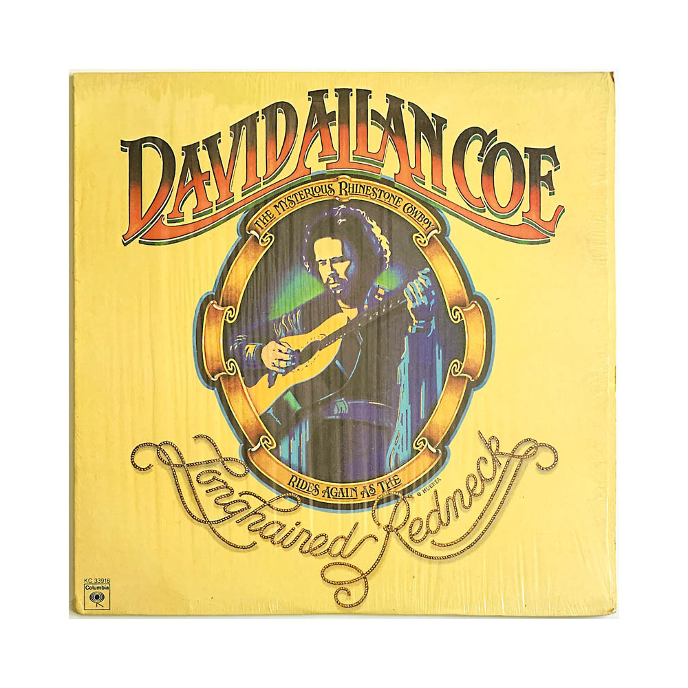 Coe David Allan 1976 KC 33916 Longhaired Redneck Begagnat LP