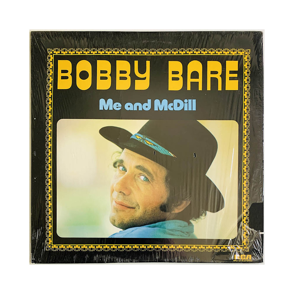 Bare Bobby LP Me and McDill  kansi EX levy EX Käytetty LP