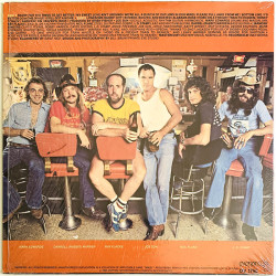 Sun Joe with Shotgun LP Livin' On Honky Tonk Time  kansi EX levy EX Käytetty LP