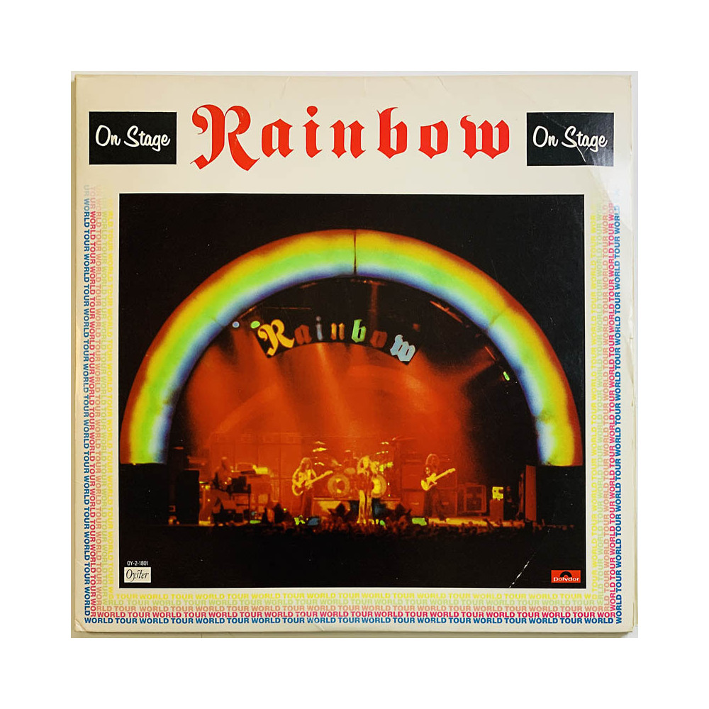 Rainbow 1977 OY-2-1801 On Stage 2LP Begagnat LP