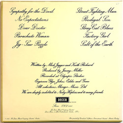 Rolling Stones 1968 SKL 4955 Beggars Banquet Begagnat LP