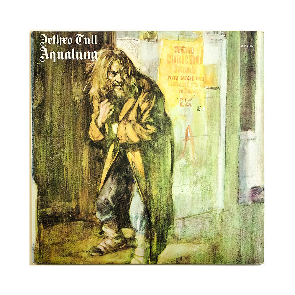 Jethro Tull 1971 CHS 41044 Aqualung Begagnat LP