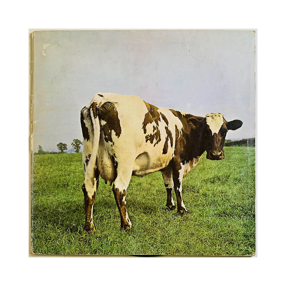 Pink Floyd LP Atom heart mother  kansi G levy G+ Käytetty LP