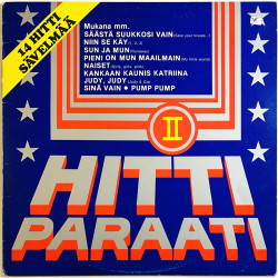 Matti ja Teppo, Tero Markus, Timo Panell ym. LP Hittiparaati II  kansi VG+ levy EX Käytetty LP