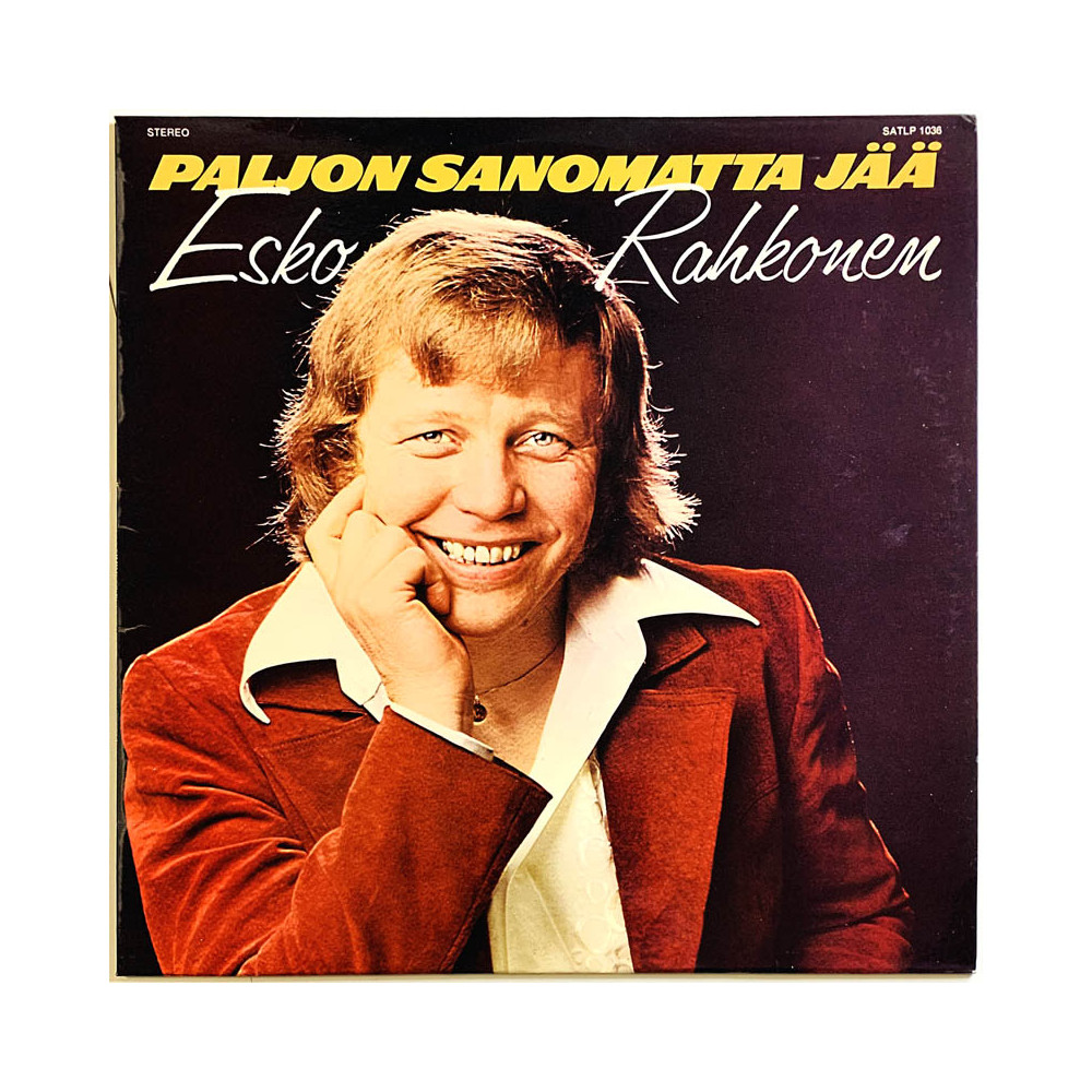 Rahkonen Esko 1977 SATLP 1036 Paljon sanomatta jää Begagnat LP
